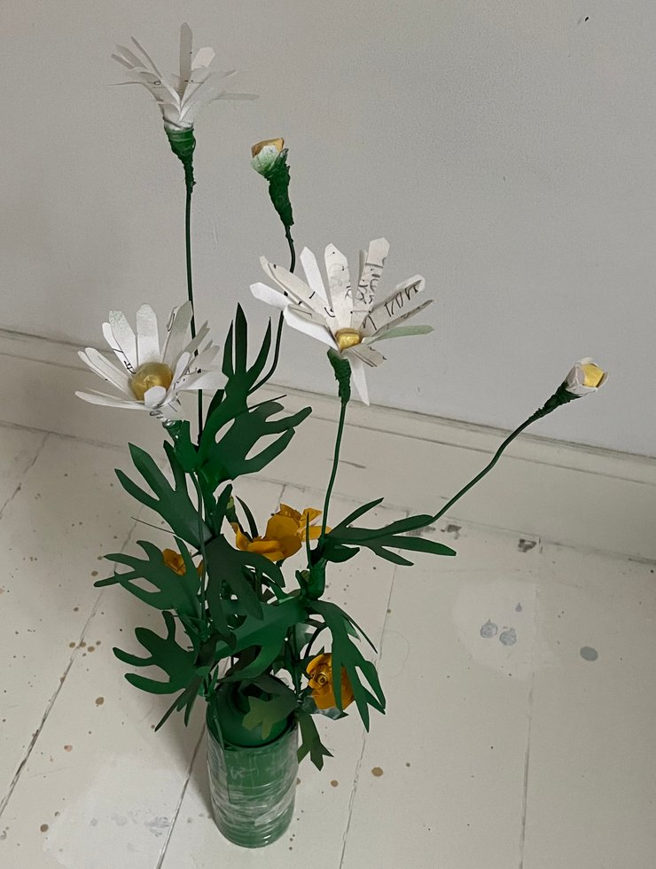 Ditch Border Flowers, white #1